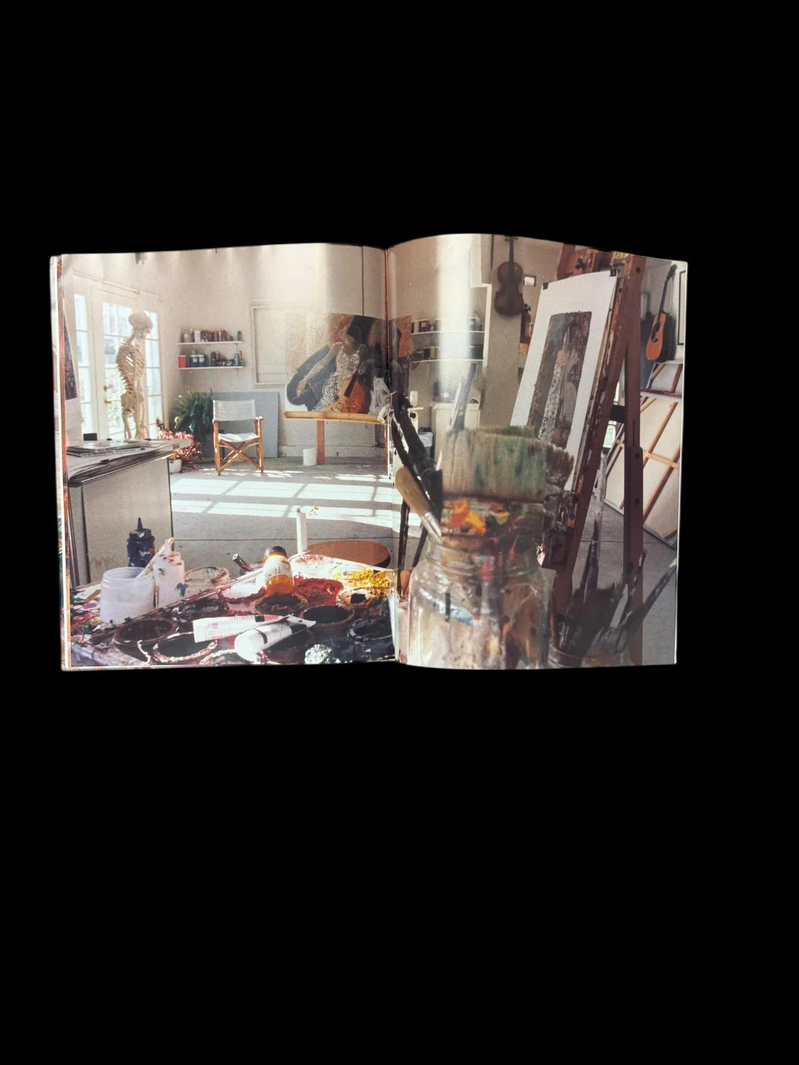 Artist Signed Sabzi Impressionist Hardcover Coffee Table Art Book - 15