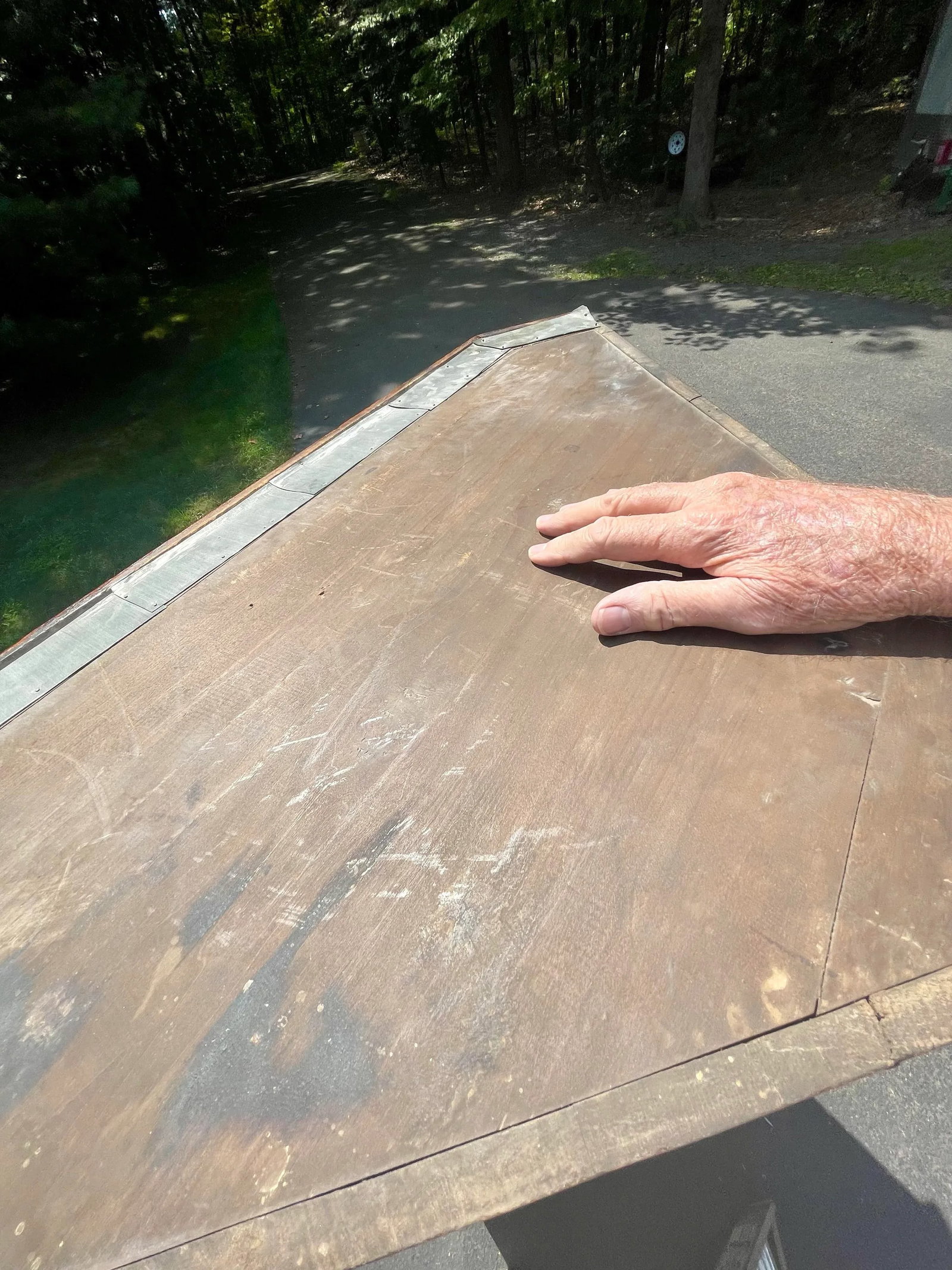 Antique Amish Blind Door Cupboard - 9