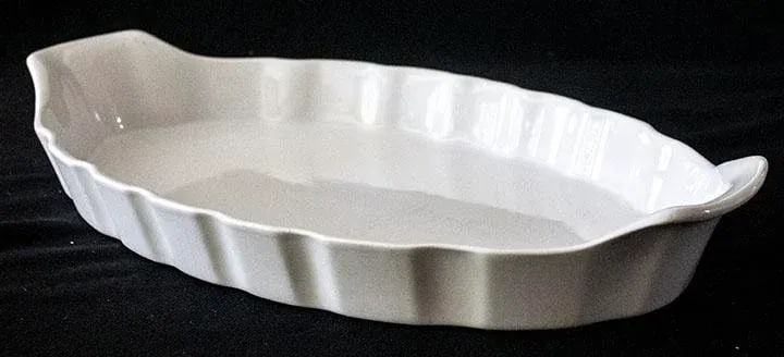 Rare Stoneware T. G. Green Ltd. Scallolped Baking Dish - Made in England - 2