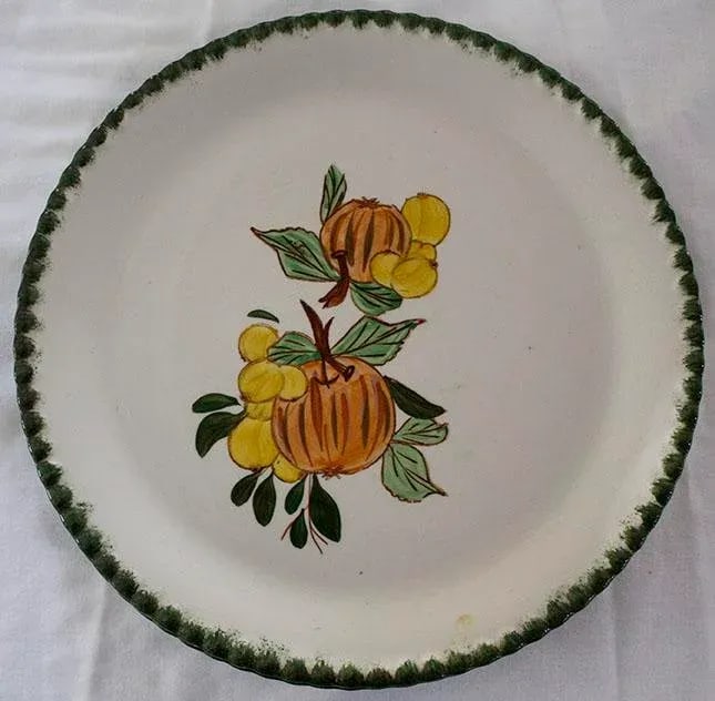 Southern Potteries Blue Ridge China Dinner Plates - Set of 6 - 5