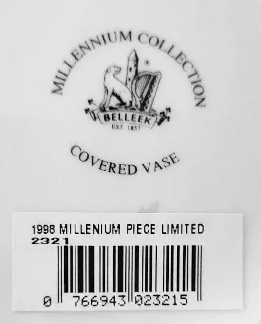 Beleek 1999 Millenium Collection Pitcher Vase - 4