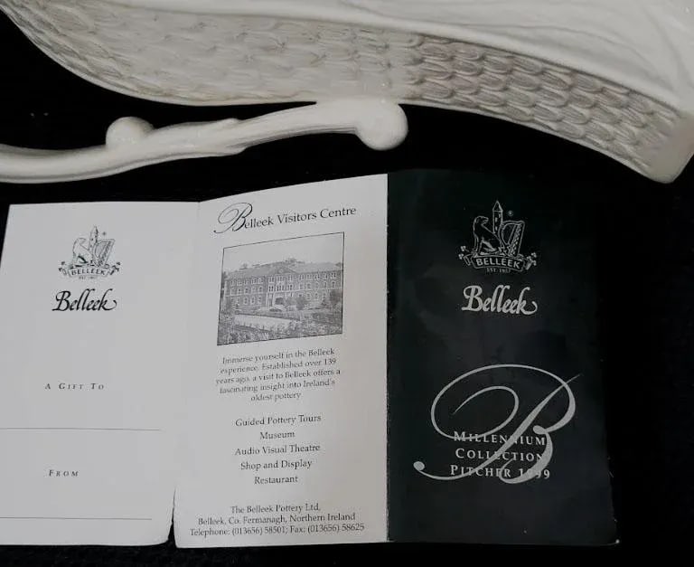 Beleek 1999 Millenium Collection Pitcher Vase - 6