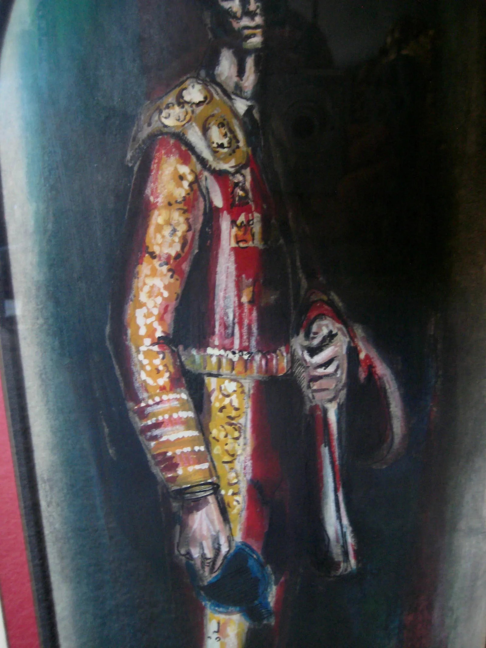 Men Portrait of a Matador Painting by Paul Winslow, Framed - 5