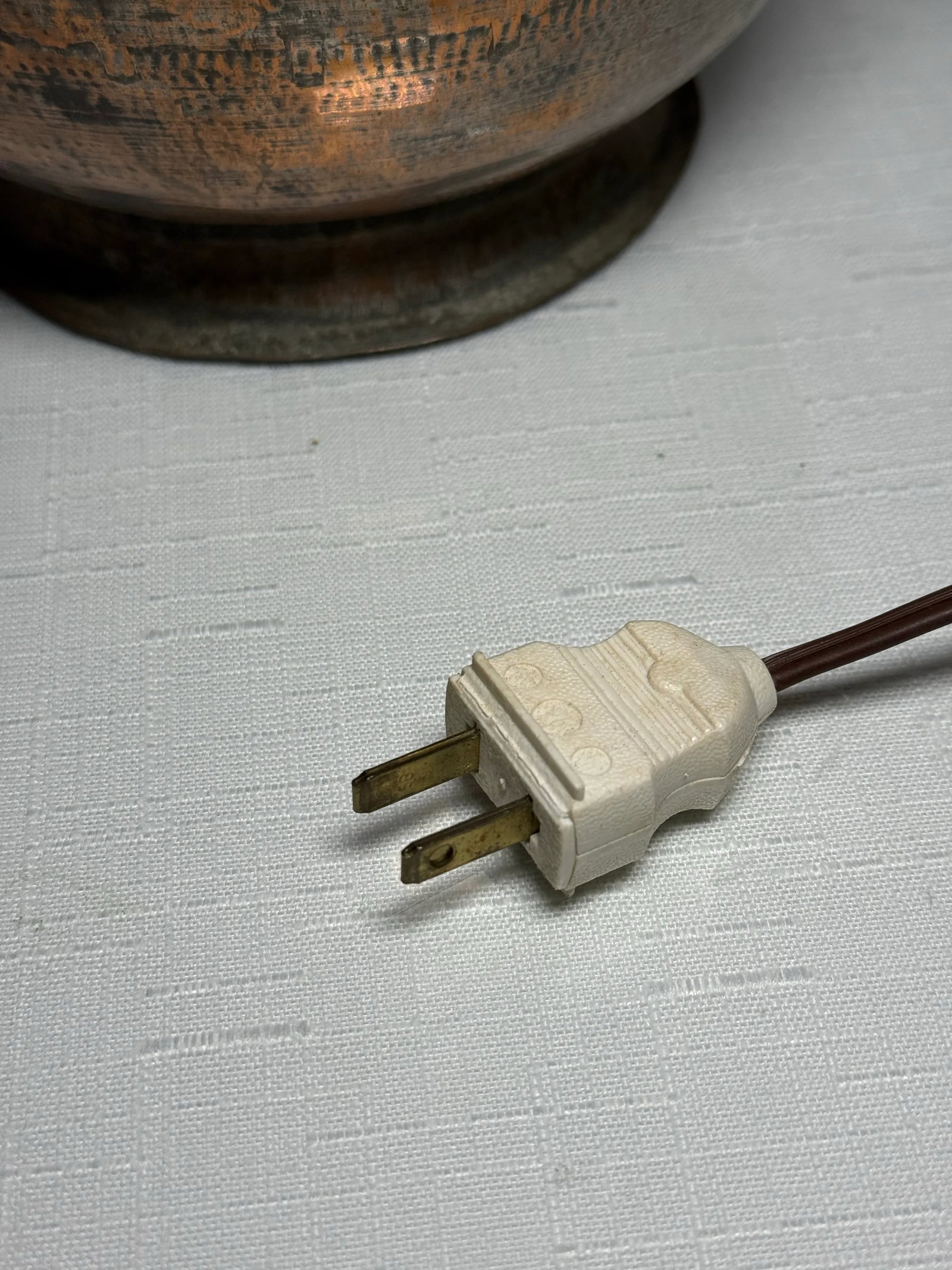 Antique Middle Eastern Copper Ewer Table Lamp - 19th Century Ottoman Craftsmanship - 12