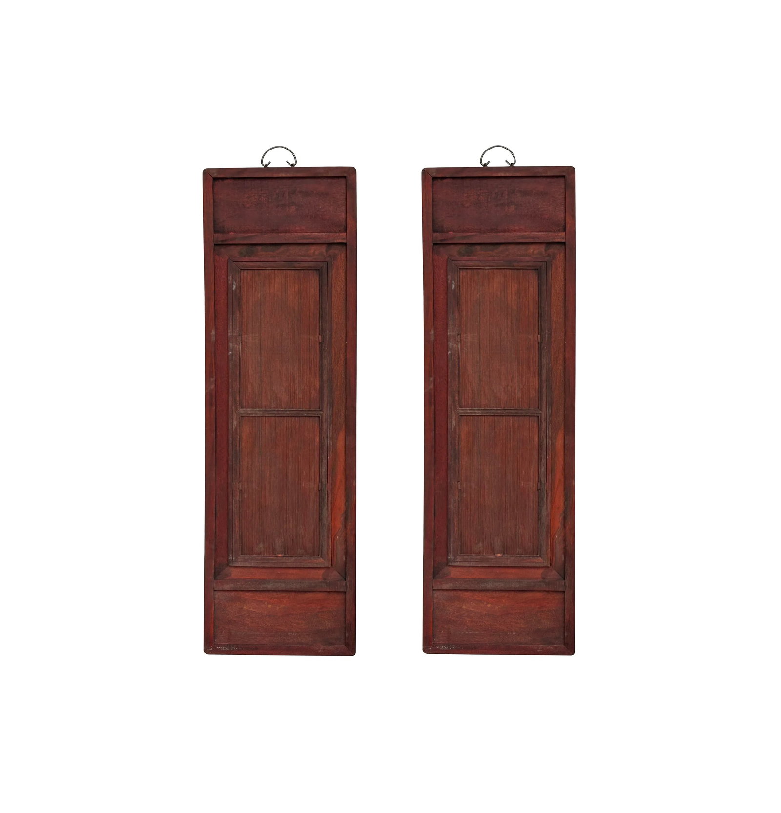 Set 4 Chinese Blue White Landscape Porcelain Painting Wall Panels - 7