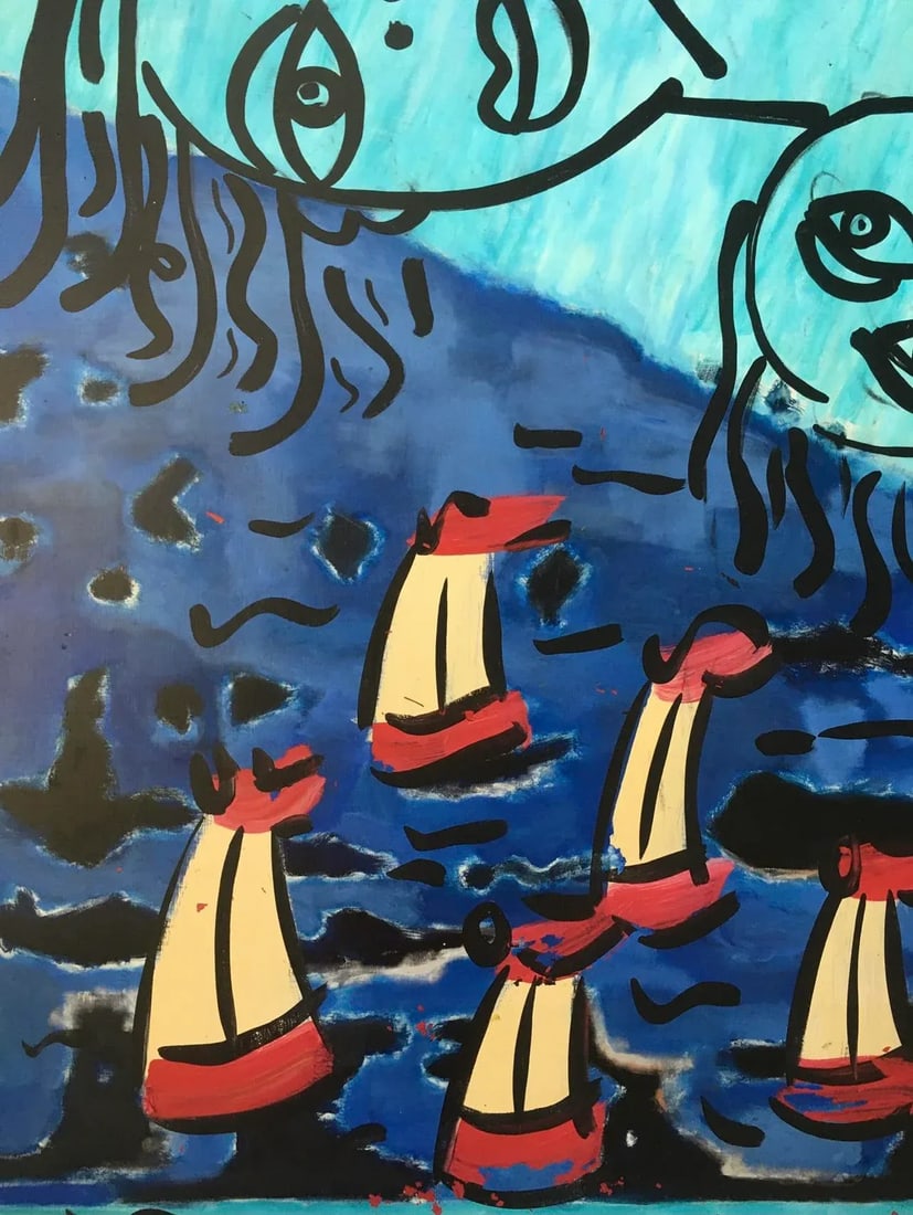 1960s Peter Keil Abstract Painting - 2