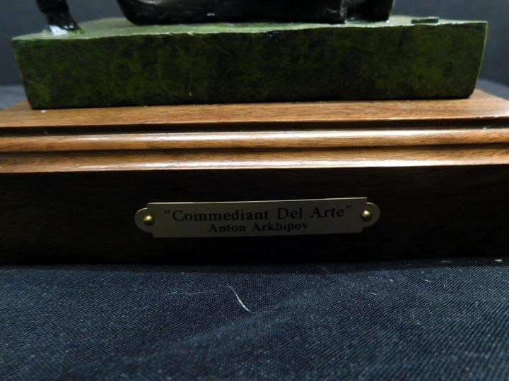 Anton Arkhipov "Commediant Del Arte" Bronze Sculpture Hand Signed Make an Offer - 15