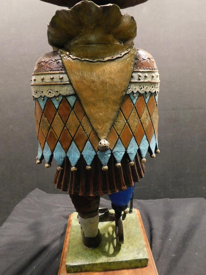 Anton Arkhipov "Commediant Del Arte" Bronze Sculpture Hand Signed Make an Offer - 7