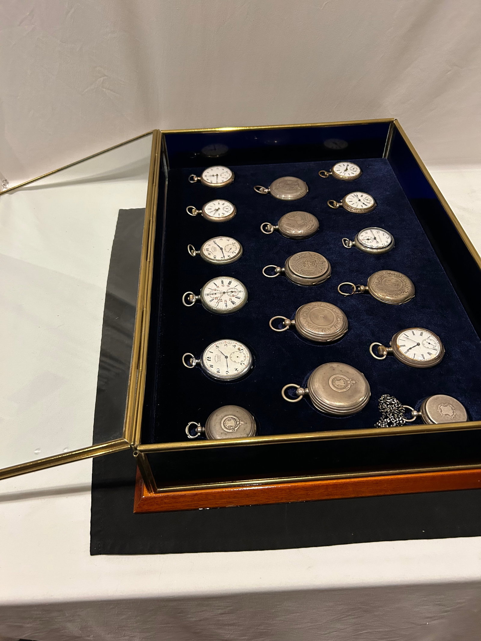 Late 19th Century Watch Collection in Custom Display Case - 10