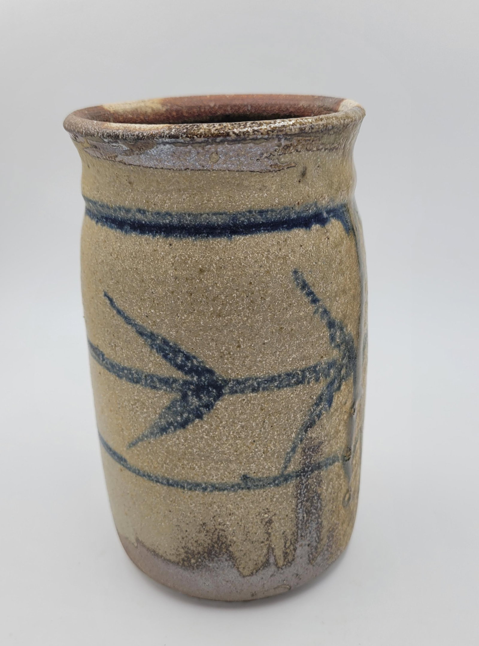 Stoneware Salt Glazed Crock - 4