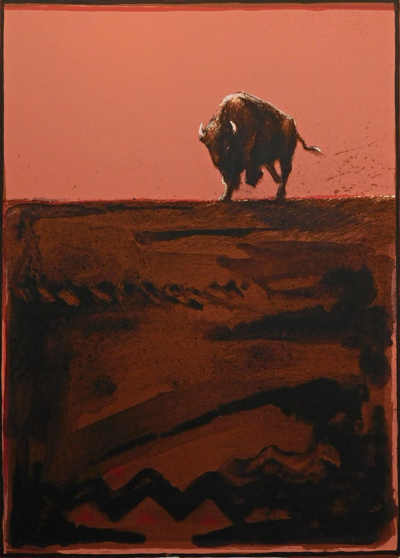 Larry Fodor "Buffalo St Ii" Hand Signed & Numbered Make an Offer Unframed - 2