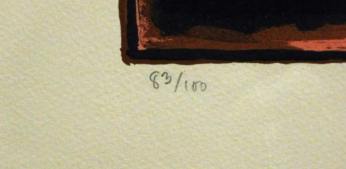 Larry Fodor "Buffalo St Ii" Hand Signed & Numbered Make an Offer Unframed - 3