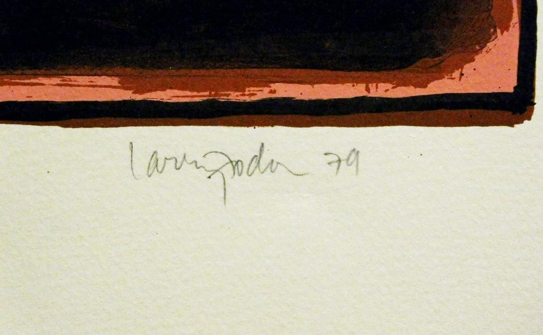 Larry Fodor "Buffalo St Ii" Hand Signed & Numbered Make an Offer Unframed - 5