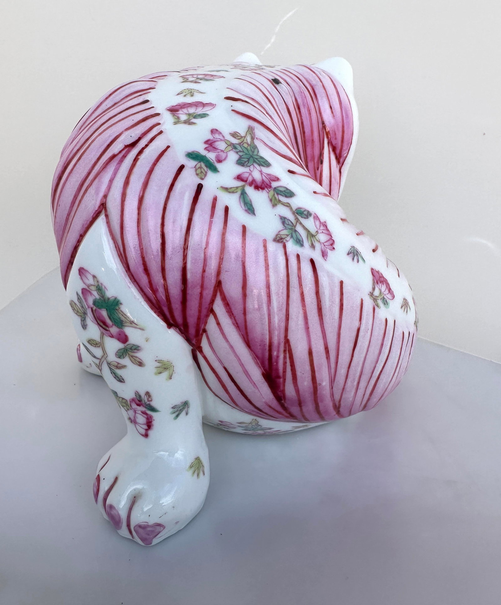 Antique Chinese Sitting Cat - 3