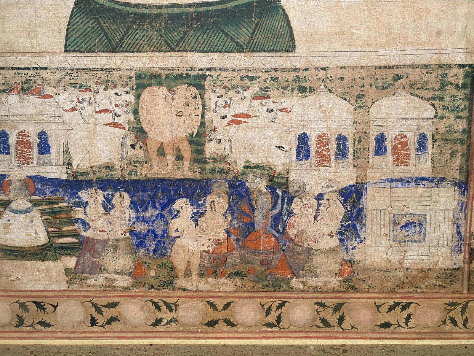 Annakoot Pichhavi Early 20th Century Painting - Framed - 8