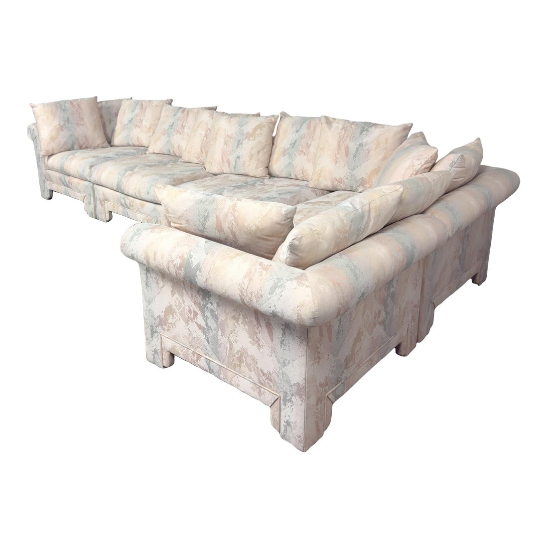 Late 20th Century Modern 5 Piece Modular Sectional Sofa Contemporary Classics Line by Drexel Heritag (1 of 18)