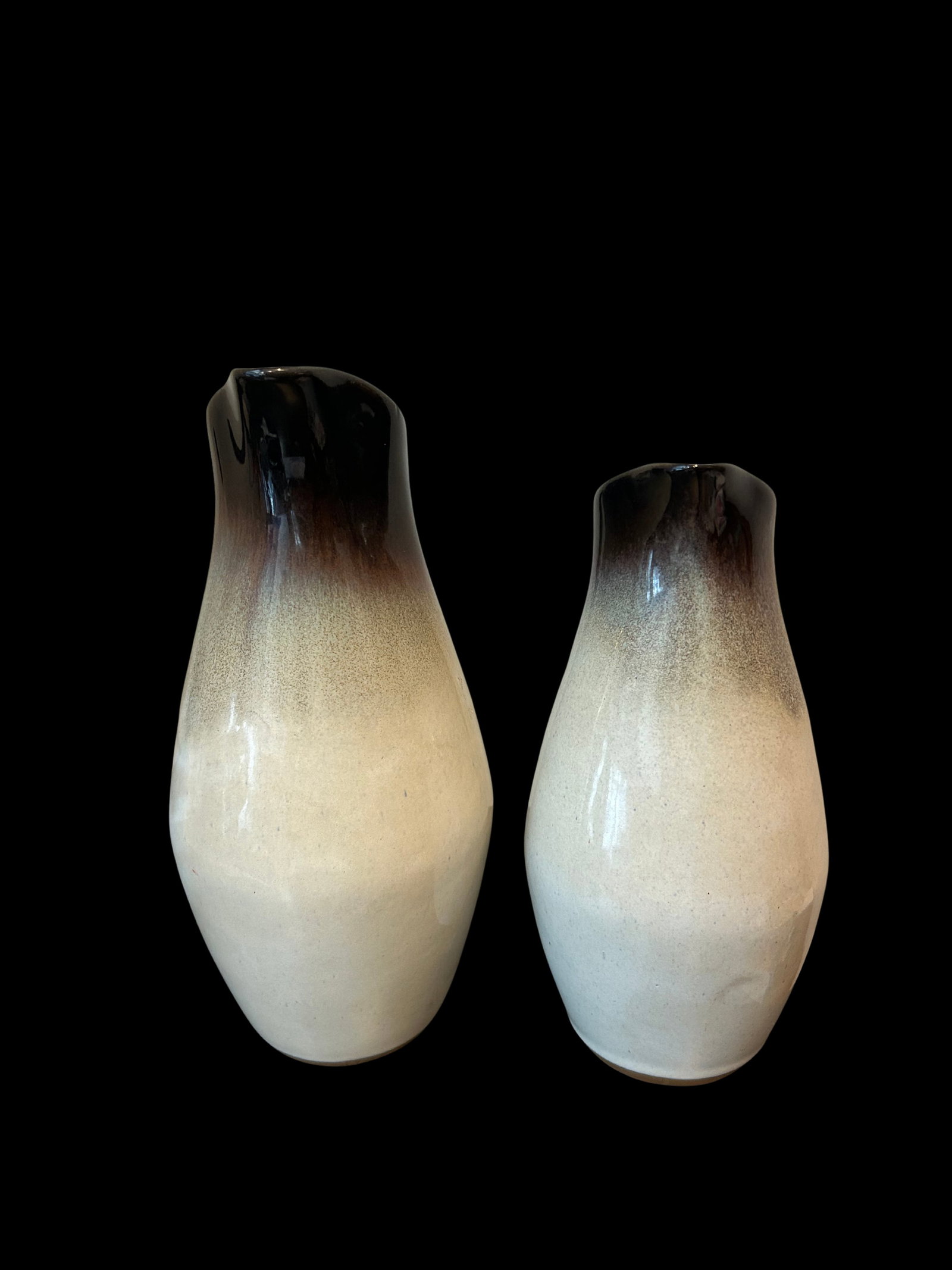 Vintage Peter Pots Pottery Peace Dale Stoneware Pitcher – Handcrafted Rhode Island Studio - 3