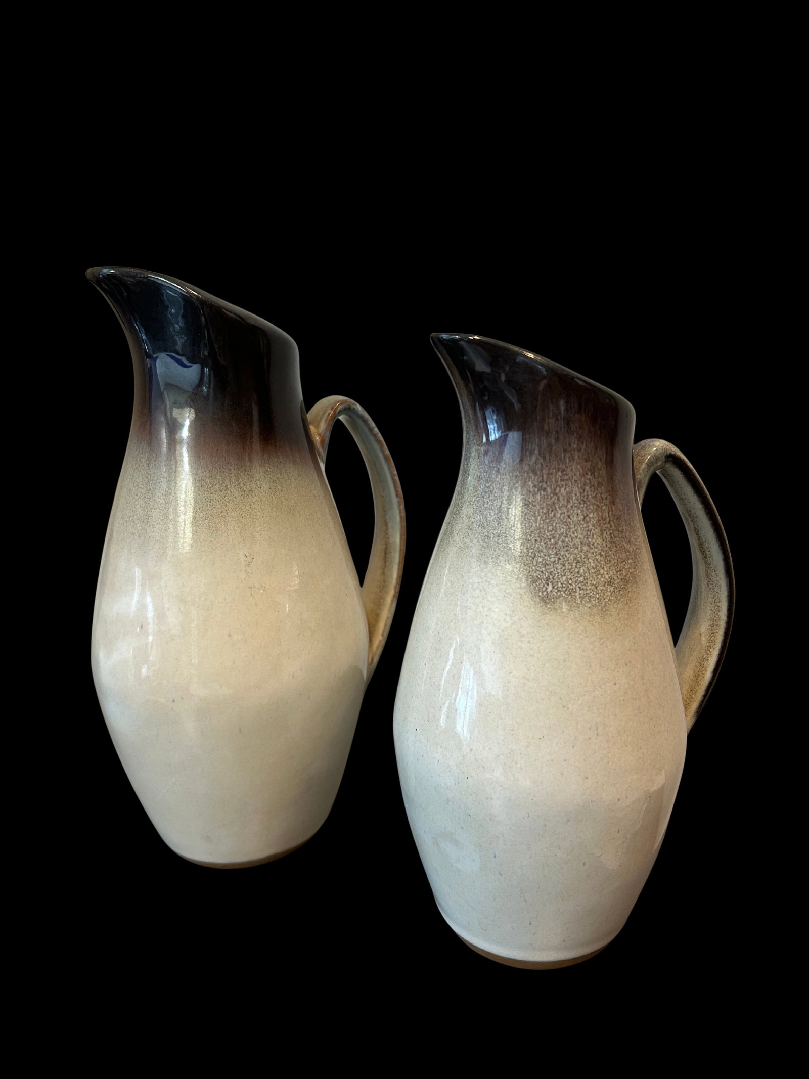 Vintage Peter Pots Pottery Peace Dale Stoneware Pitcher – Handcrafted Rhode Island Studio - 6