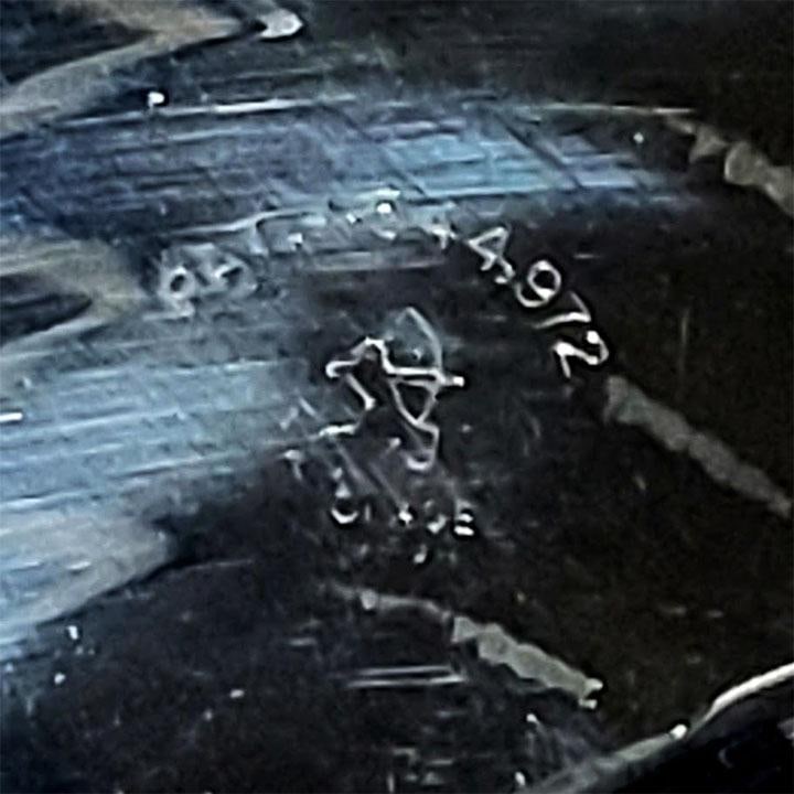 Art Deco Chase Shiny Chrome Canape Cup Plates Designed by Lurelle Guild 1933 - Set of 6 - 4