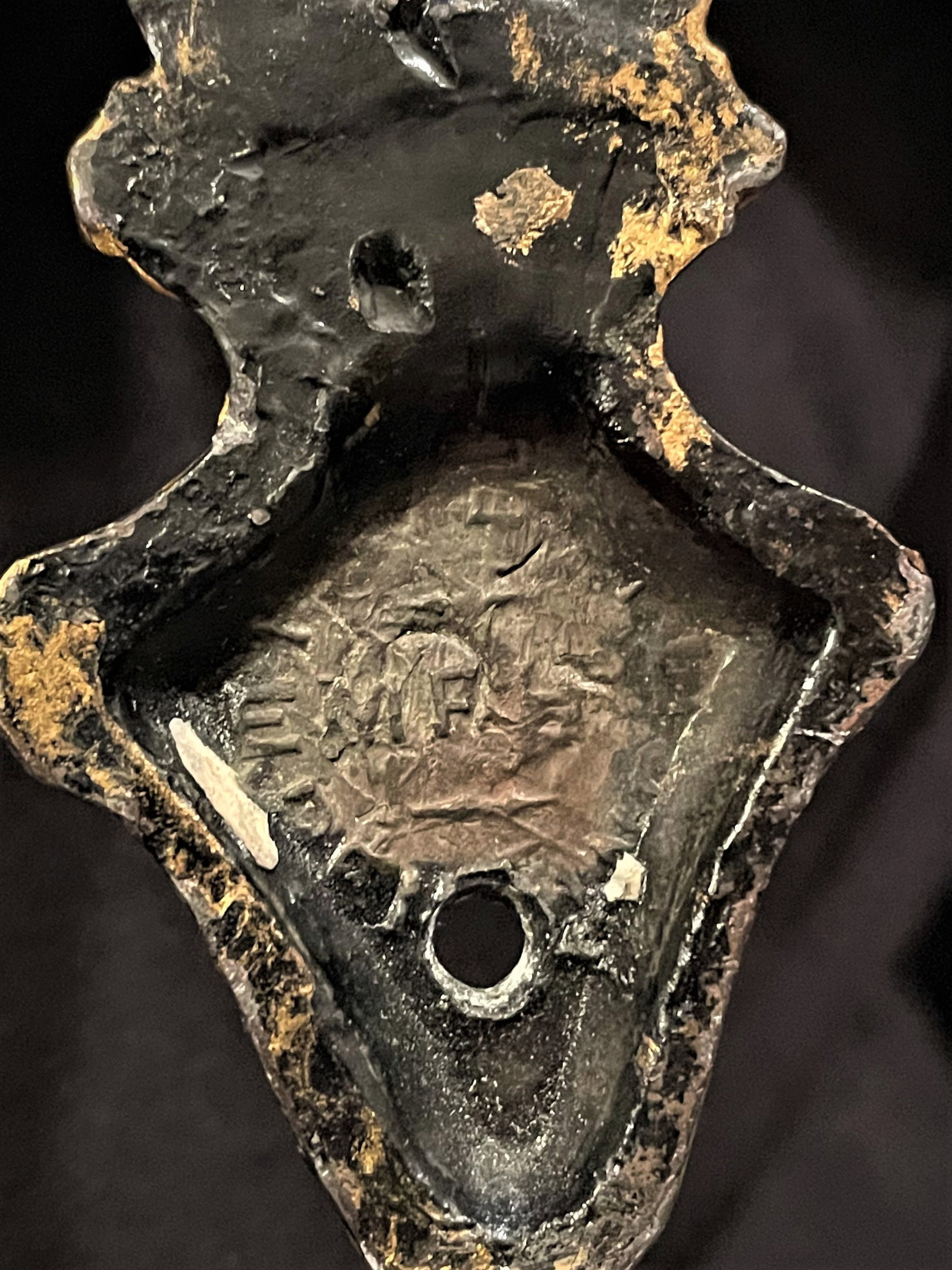 Mid 20th Century Neoclassical Style Greek Key & Urn Cast Metal Wall Candle Sconces Signed Empire - 15