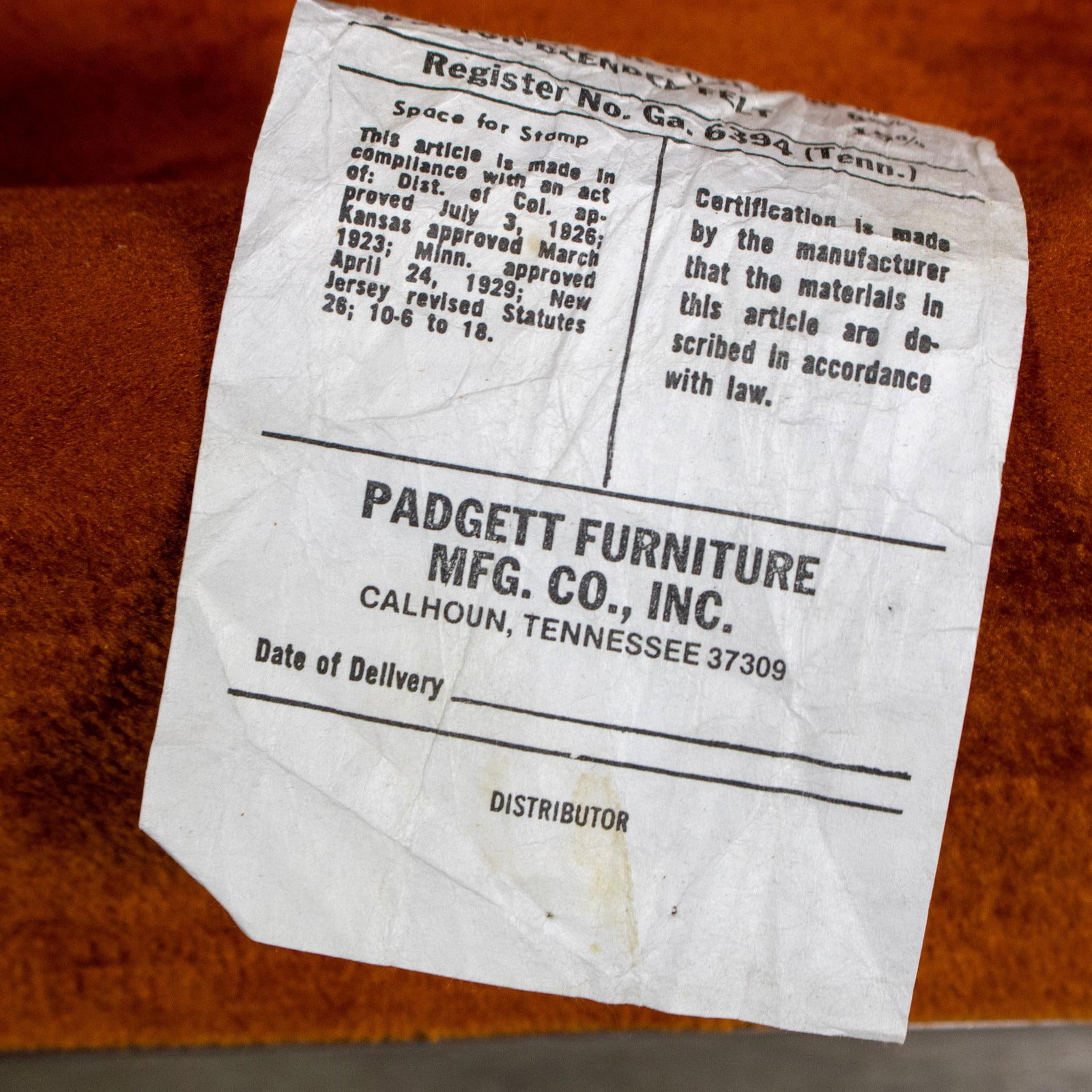 Late 20th Century Modern to Postmodern Low-Slung Loveseat & Chair Set Burnt Orange Velvet & Aluminum - 13