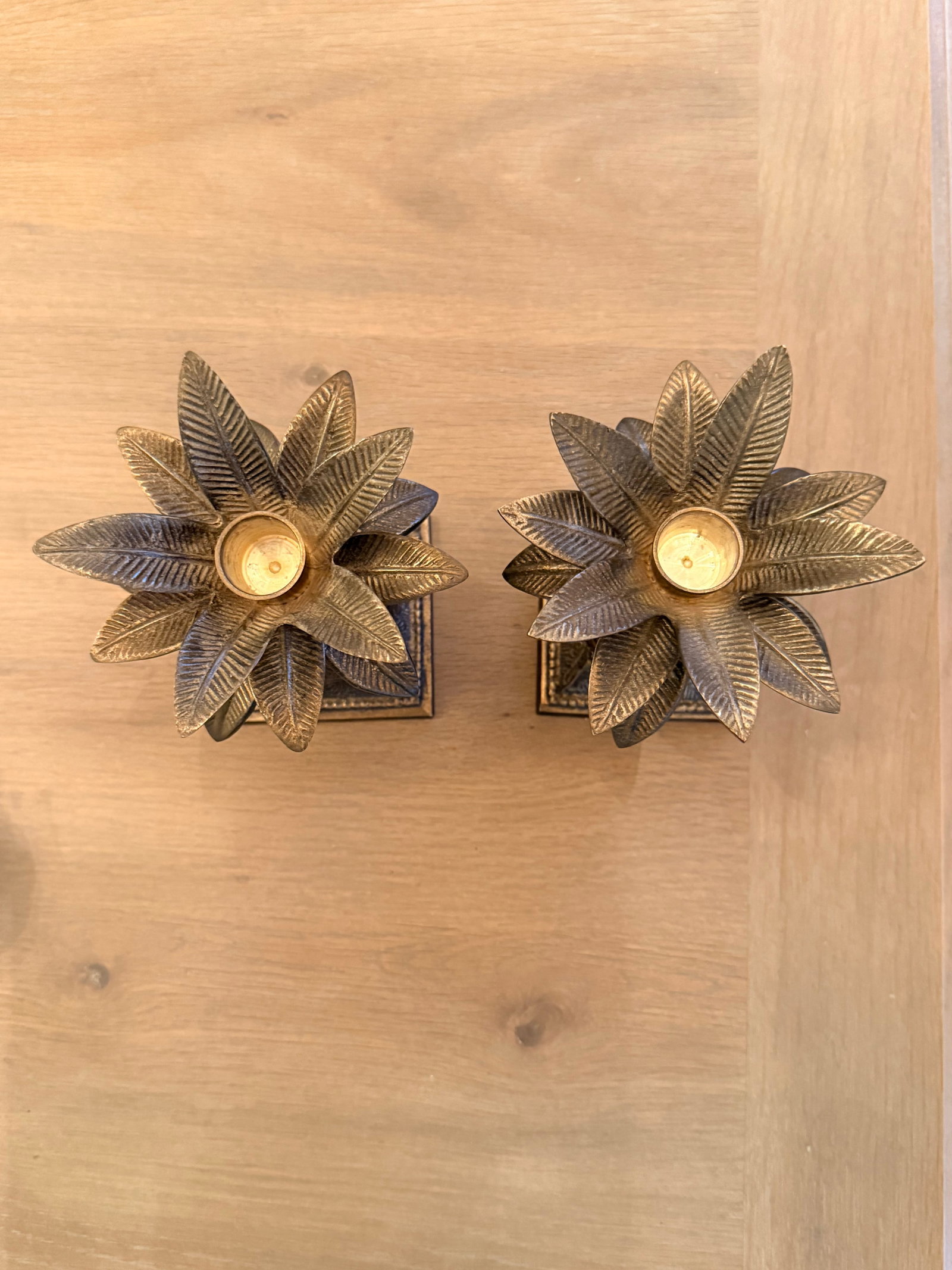 Vintage Silver Pineapple Candlesticks - A Pair - 4