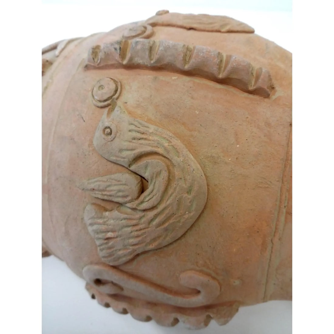 Primitive Clay Vase From Nepal - 5