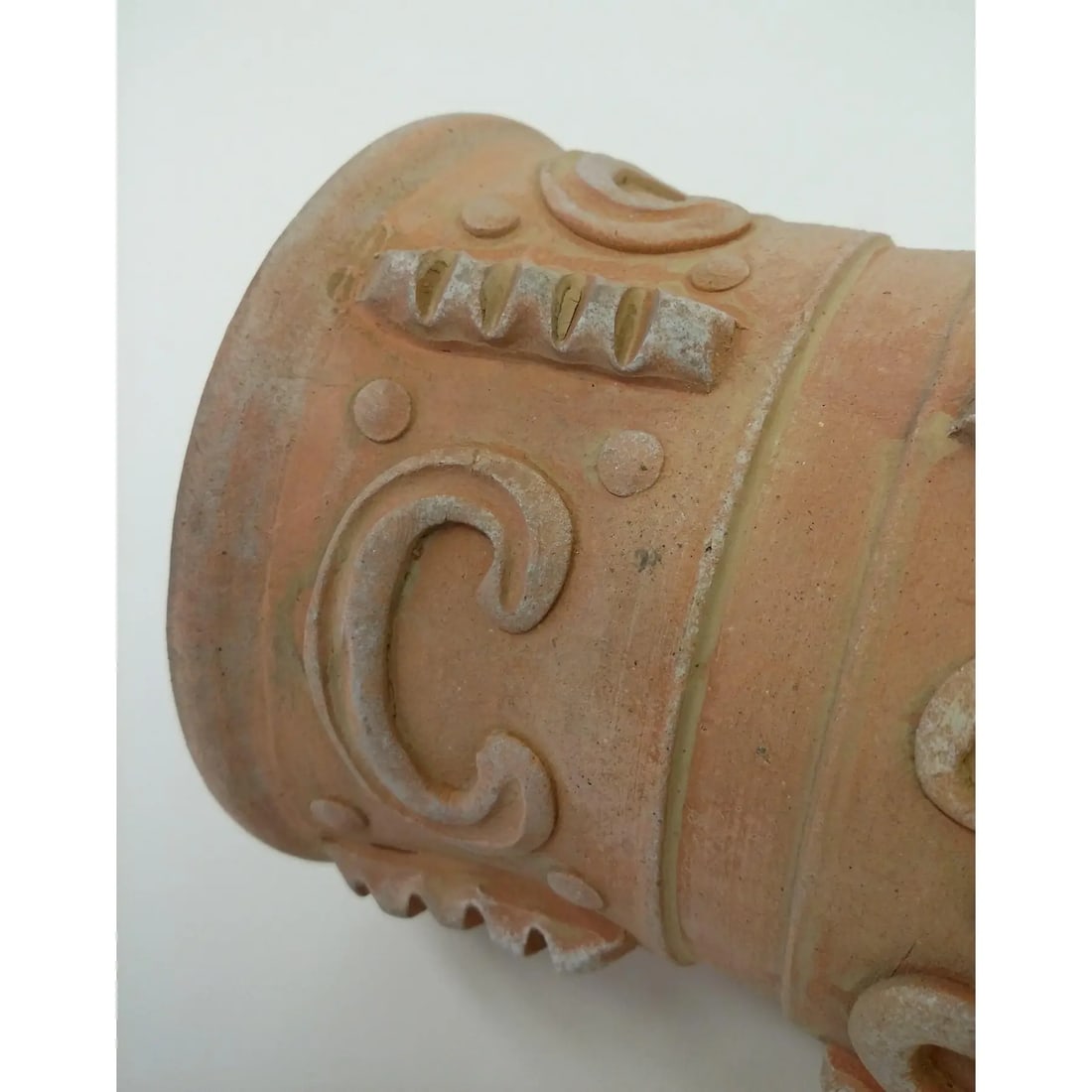 Primitive Clay Vase From Nepal - 7