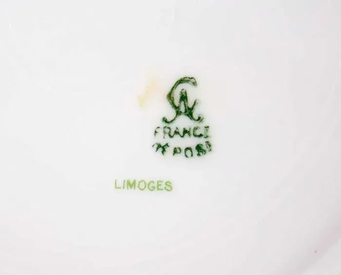 Limoges China Depose Pattern - Set of 6 Plates - 5