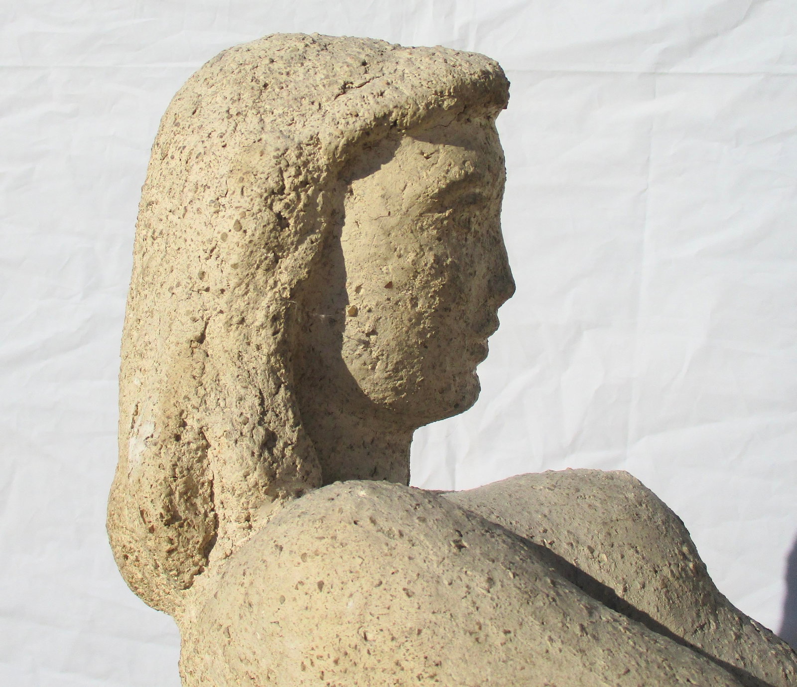 Berta Margoulies MCM Concrete Sculpture of Reclining Woman - 12