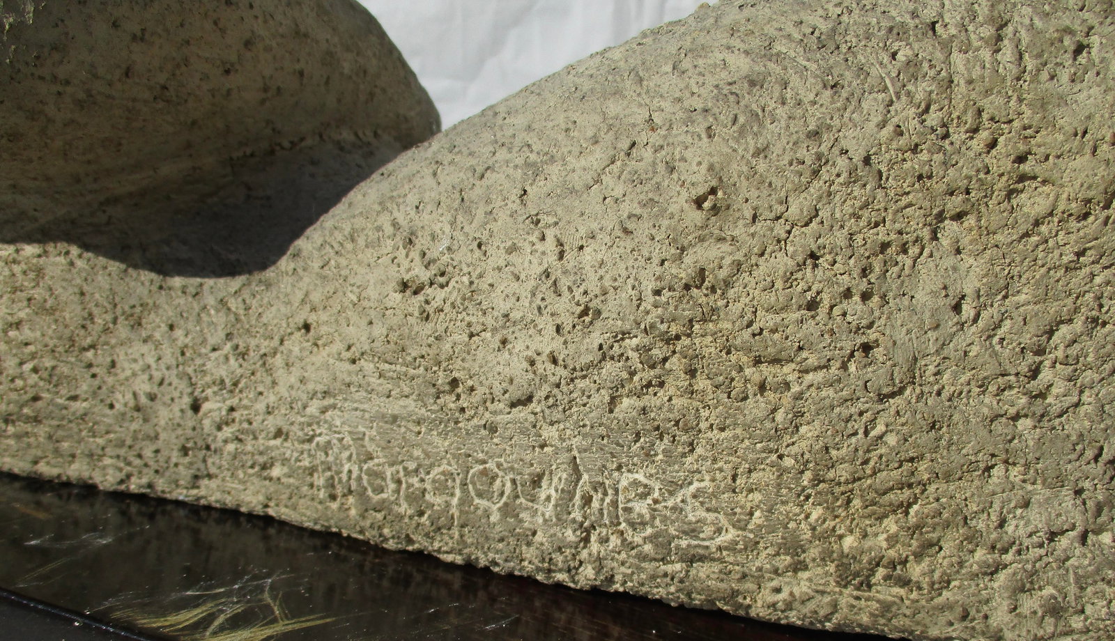 Berta Margoulies MCM Concrete Sculpture of Reclining Woman - 14