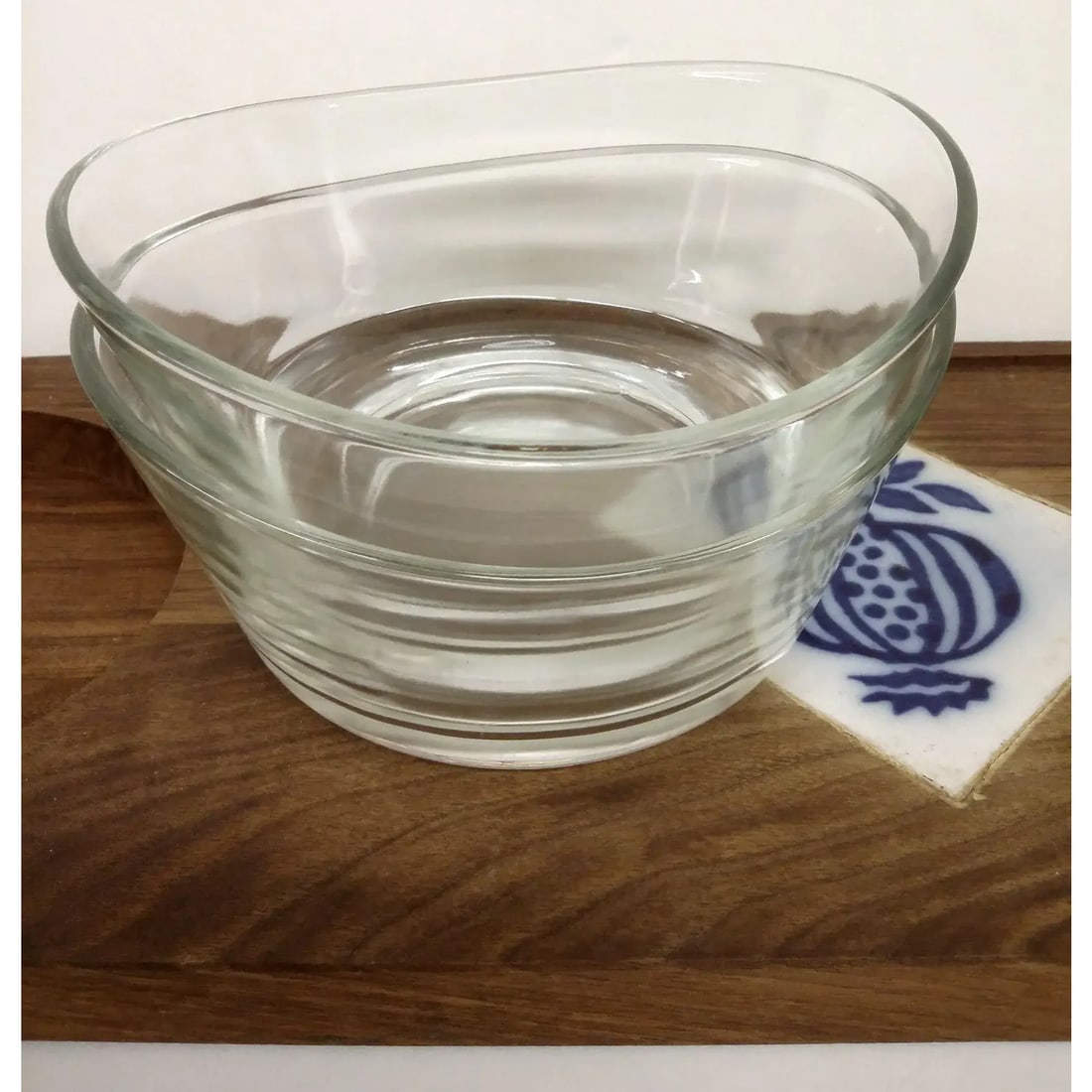 Ernest Sohn Mid-Century Cheese Dip Walnut Platter - 7