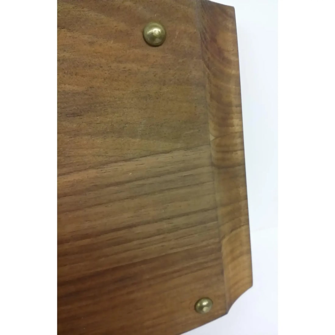 Ernest Sohn Mid-Century Cheese Dip Walnut Platter - 8