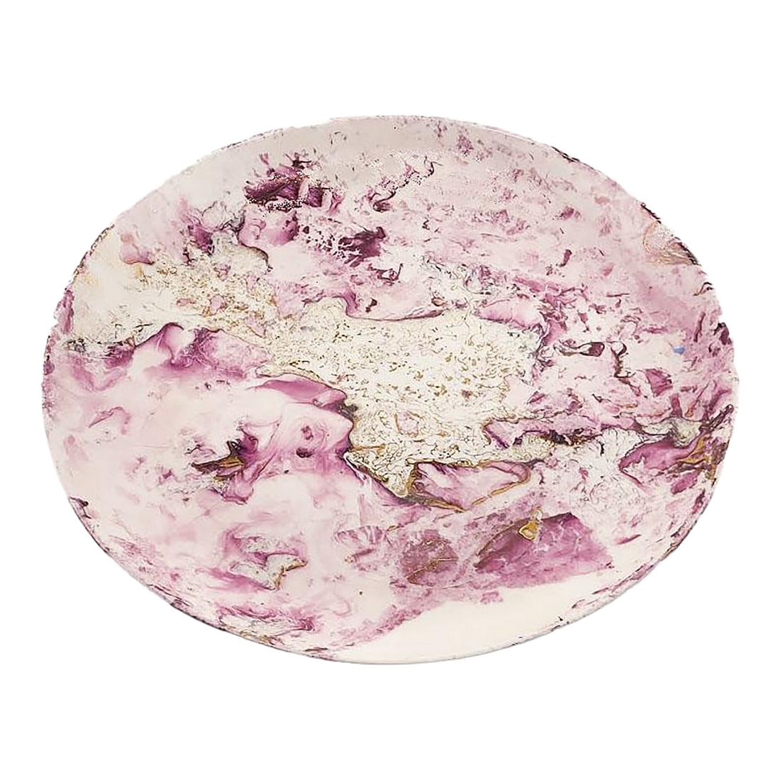 Mid Century Sascha Brastoff Surf Ballet Dinner Plate - Pink & Gold: Sascha Brastoff Surf Ballet dinner plate, pink & Gold version. Signed on back, excellent condition There are 7 others in my shop They are listed separately because since they are hand painted and