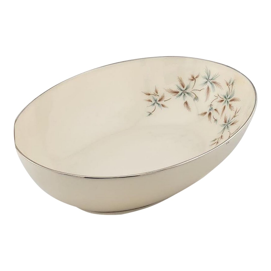 Lenox Wyndcrest Oval Serving Bowl: Vintage Lenox Wyndcrest oval serving bowl Condition: Alterations: Original Condition Unaltered Imperfections: Some Imperfections Condition Notes: Excellent No Imperfections Dimensions: Height: 2.5