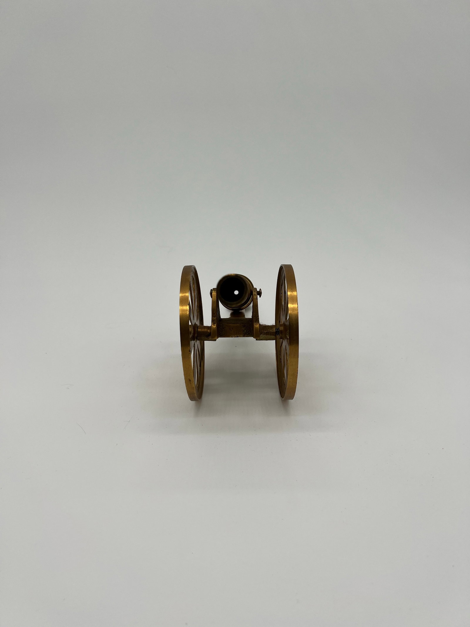 Mid Century Brass Cannon - 9