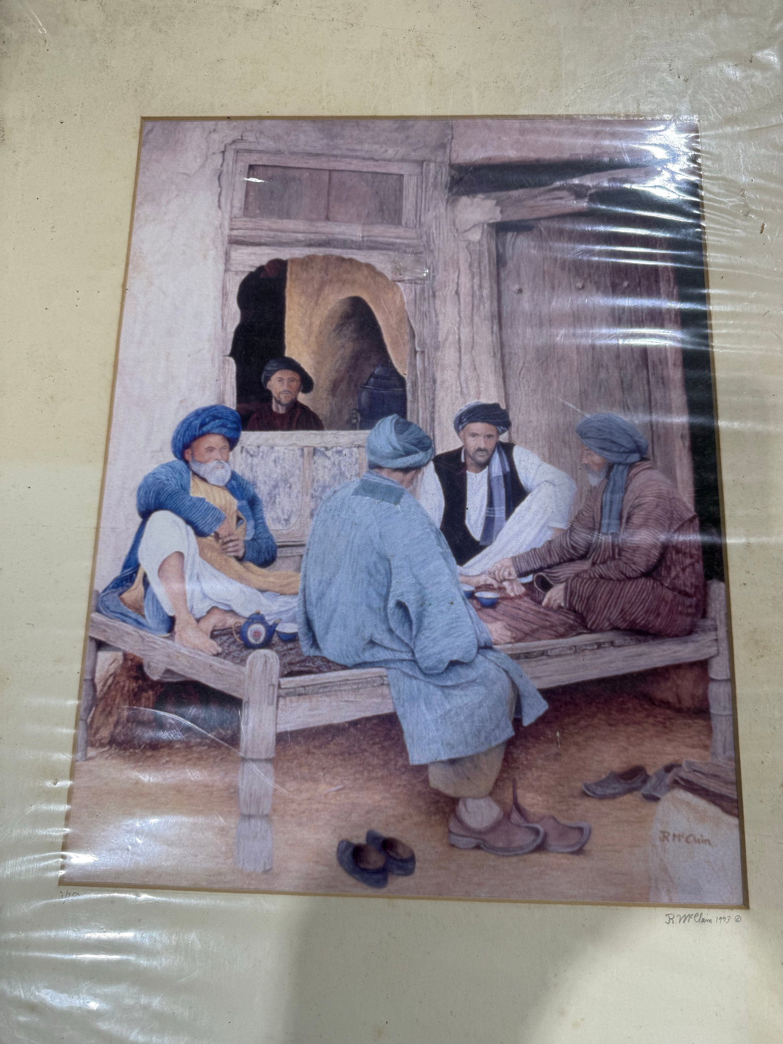 R.M Clain 1993 Lithograph Signed 2/250 - 3