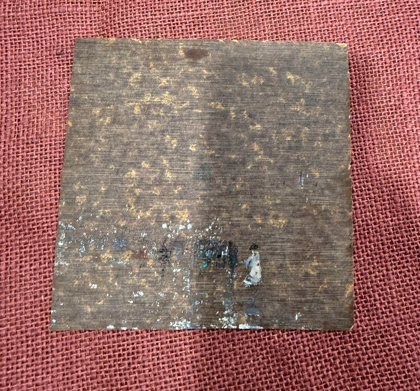 Vintage Oil Painting on Board Signed Lauri 1950s - 2