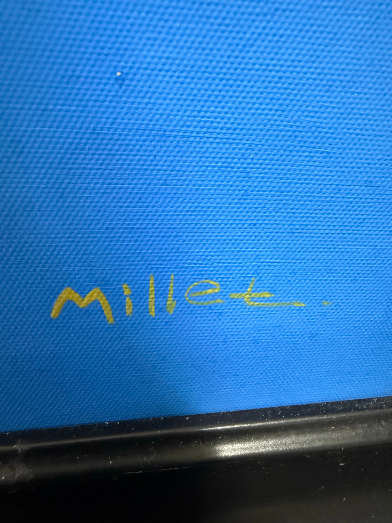 Galatea of the Heavens After Salvador Dali Oil Painting Signed Millet - 3