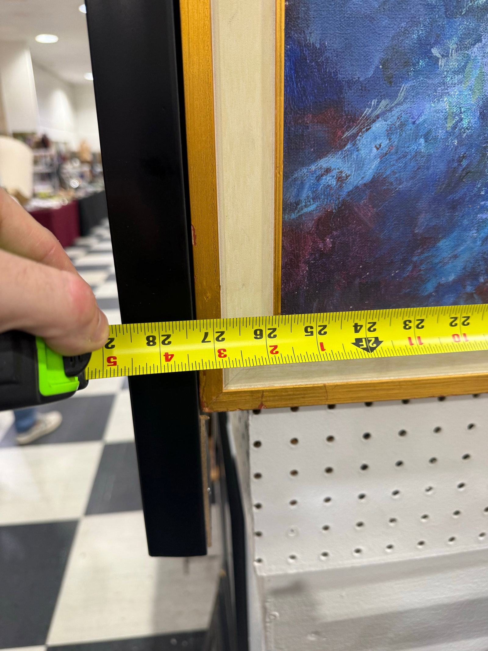 1990s Beautiful Oil Painting of Two Dancers Signed Laurene - 5