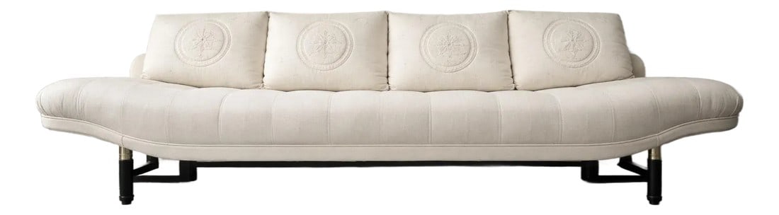 Mid Century Gondola Sofa by Baker (1 of 8)