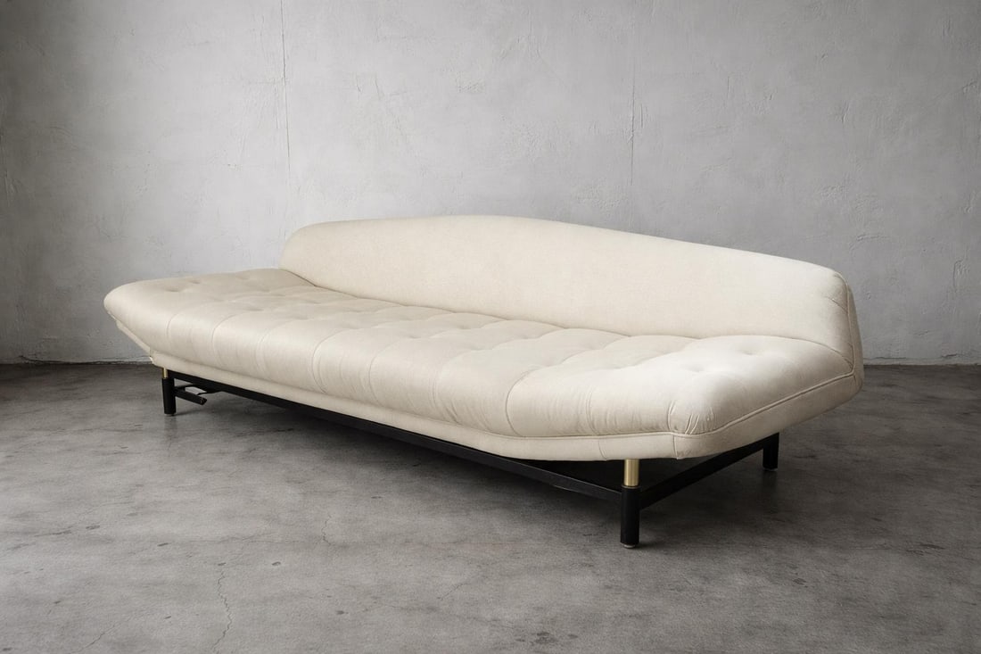 Mid Century Gondola Sofa by Baker - 7