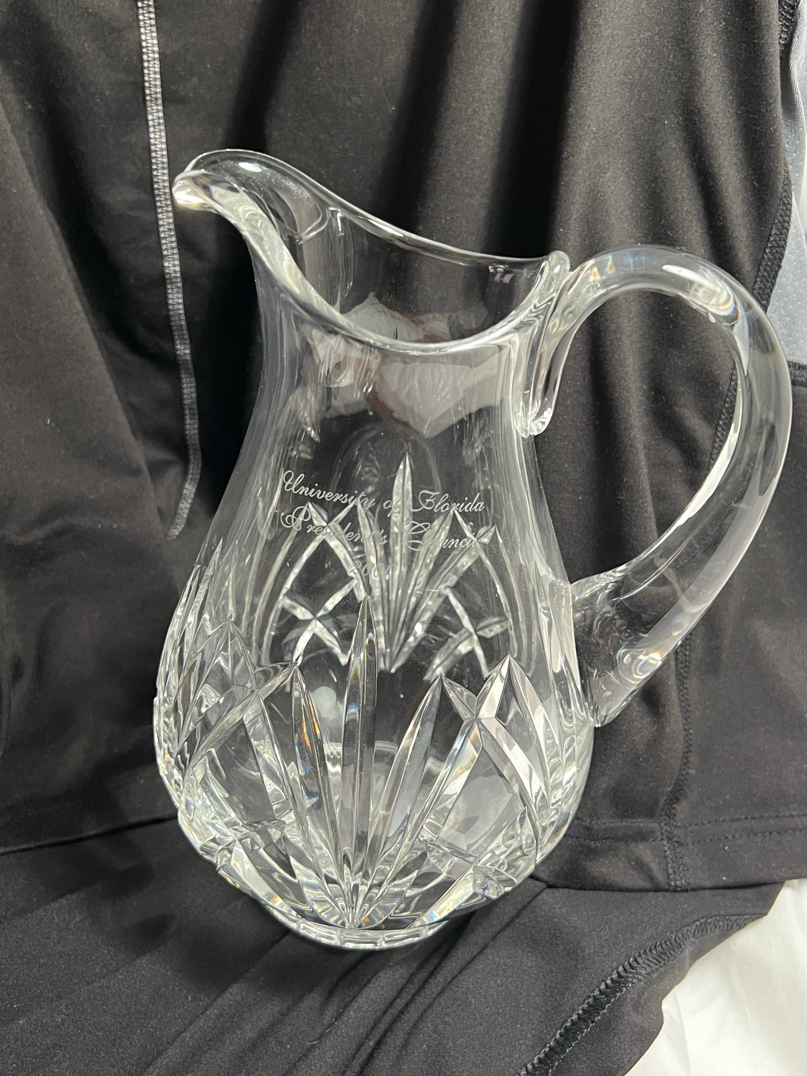 Vintage University of Florida Waterford Crystal Pitcher - 6