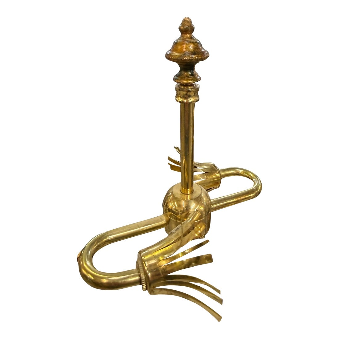 Pair of Vintage Fredrick Cooper Large Floral Column Table Lamps Rare Signed: Pair Of Vintage Fredrick Cooper Large Floral Column Table Lamps RARE Signed Both lamps have original stickers Both lamps are an excellent condition Both lamps are working, no shades This rare pair of