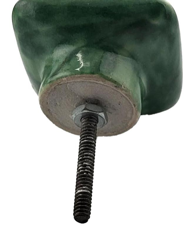 Mexican Talavera Pottery Cabinet & Drawer Pulls - Set of 7 - 5