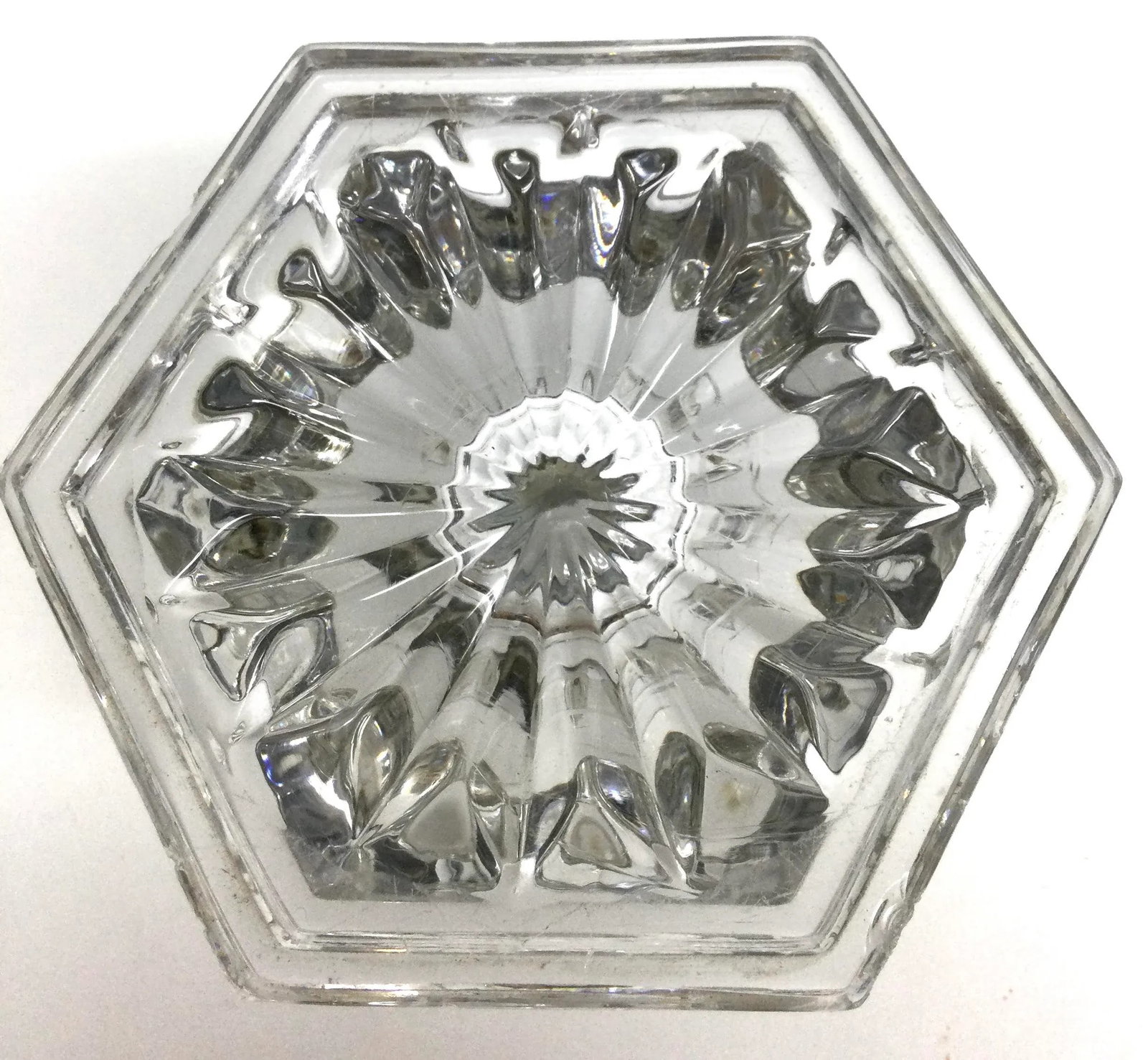 Crystal Brass Lidded Ink Well - 7