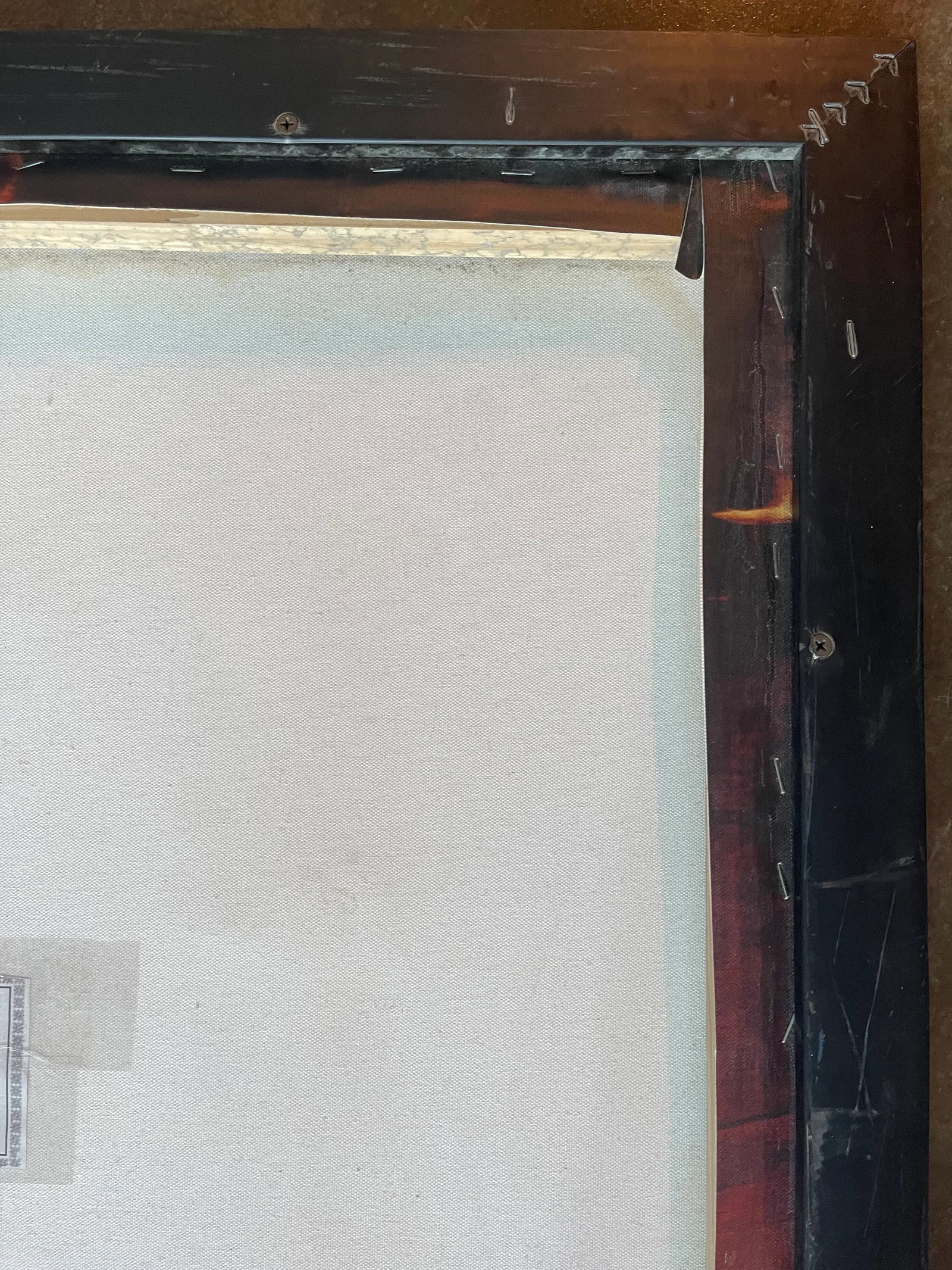 Contemporary Abstract Floral Still Life Acrylic Painting by Peter Keil, Framed - 5