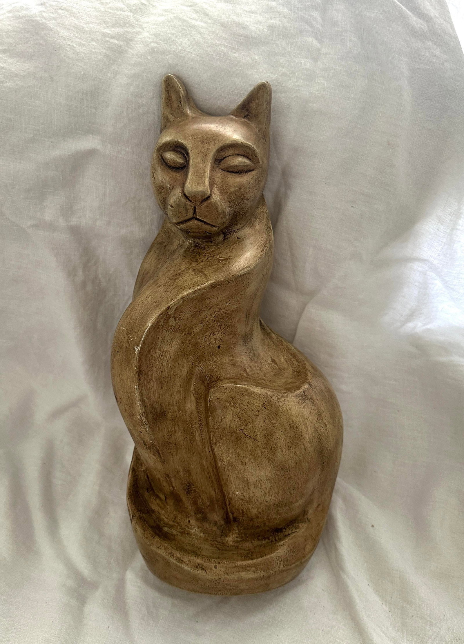 Eqyptian Bastet Cat Goddess Statue - 5