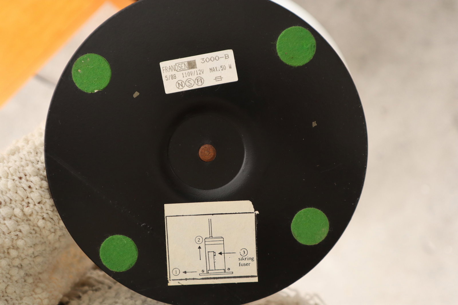 Space Age 3-Line Series Table Lamps by Frandsen - A Pair - 10