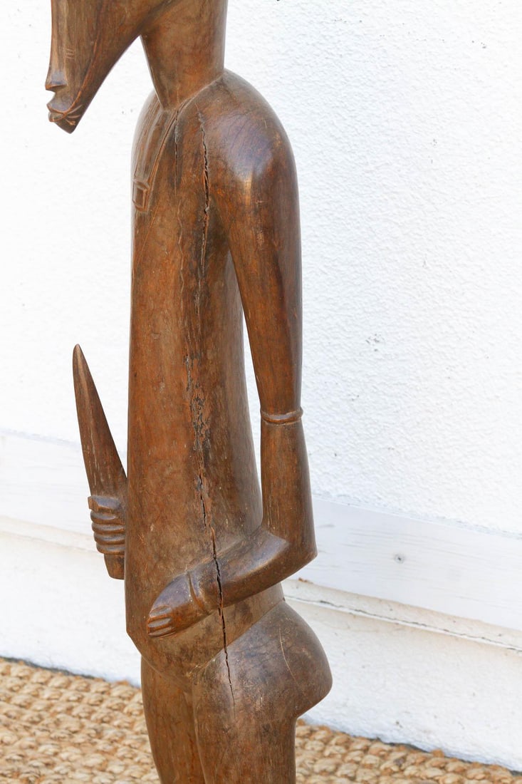 Refined Fang People Male Guardian Figure - 6